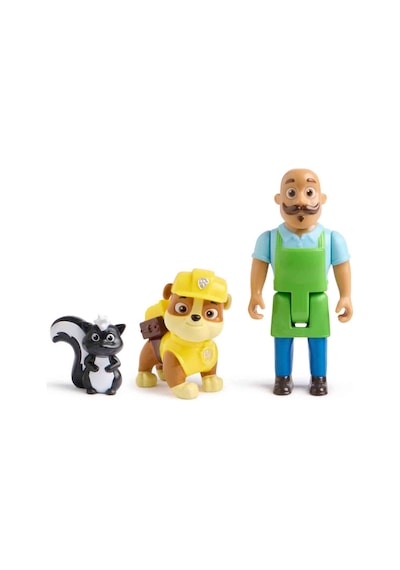 Paw Patrol 3 Lü Figür Seti 6072983 Rubble Ve Mr. Porter Cicciobello