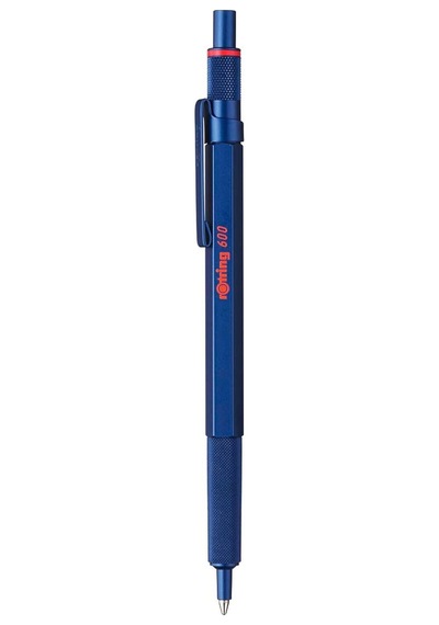 Rotring 600 Tükenmez Kalem, Mavi Çok Renkli