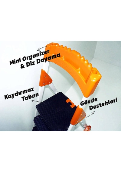 Devecioğlu MM 053 Harbinger 3+1 Basamaklı Merdiven