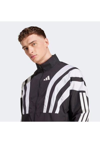 Adidas Adizero Archive Erkek Siyah Koşu Rüzgarlık Hz3692 Siyah