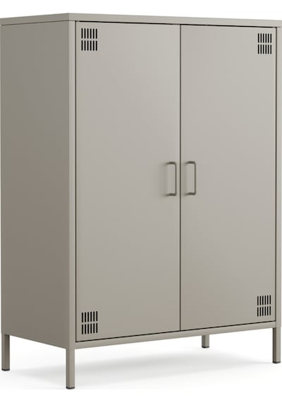 Metal Dolap 2 Kapılı 80,50 X 40 X 109,50 Cm Ral 7039 Acıbadem Antrasit Metal Dolap 2 Kapılı 80,50 X 40 X 109,50 Cm Ral 7039 Acıbadem Antrasit