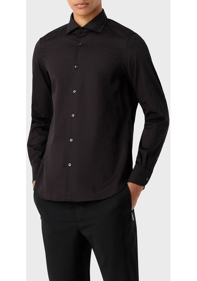 Emporio Armani Erkek Gömlek 6r1c86 1nvyz F087 Siyah