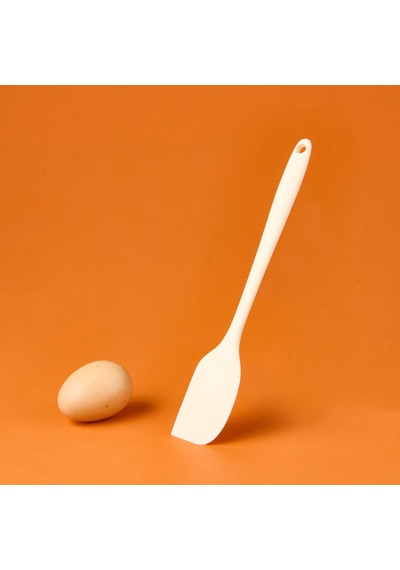 Aroww Silikon Spatula - Krem Renkli