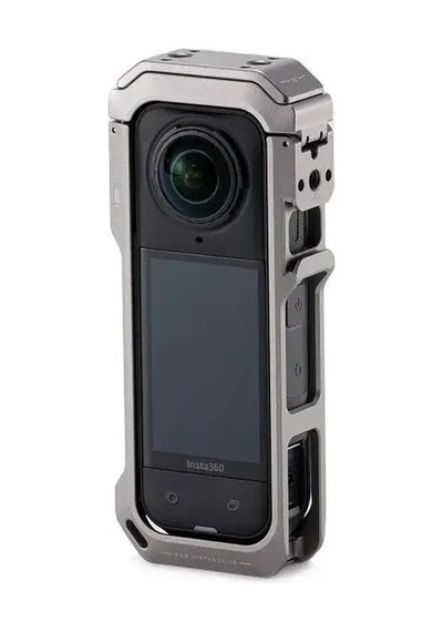 Tilta Ta-t90-fcc-tg Insta360 X5 İçin Tam Kamera Kafesi Titanyum Gri