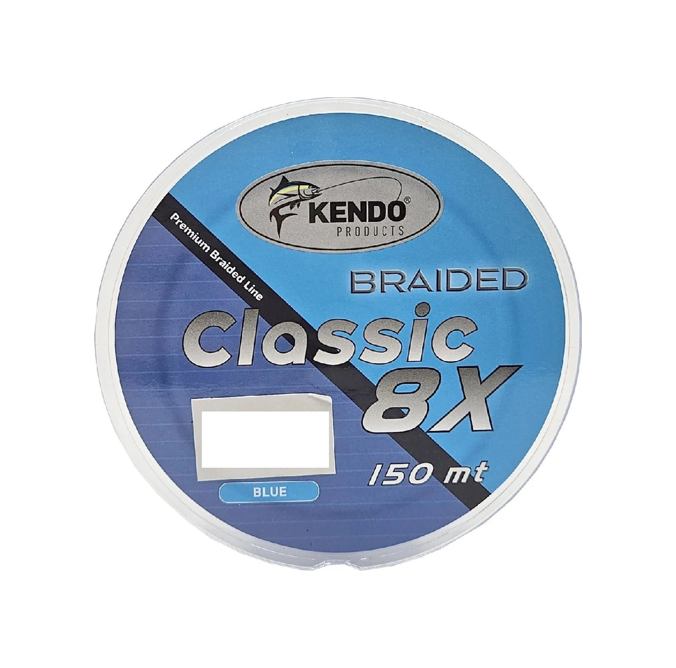 Kendo Classic 8x 150mt Örgü İp Misina Blue 0.08Mm