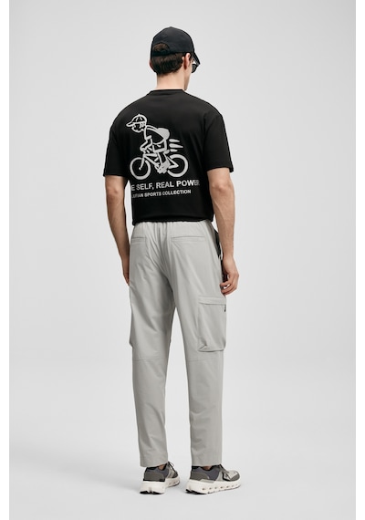 Lufian Respect Erkek Beach Jogger Pantolon Regular Fit Taş Taş 111190382100190