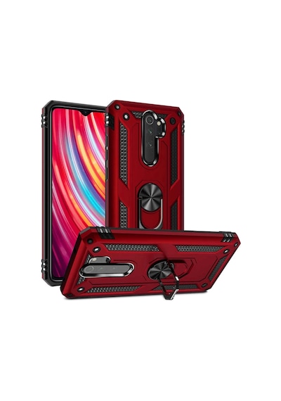 Teknomoda Xiaomi Redmi Note 8 Pro Tank Kilif Yüzüklü Standli Korumali Kapak 395631223