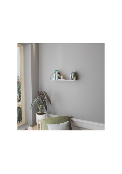 Duvar Rafı Kitaplık Mutfak Banyo Yaşam Alanı 20 X 70 Cm 1 Adet Beyaz