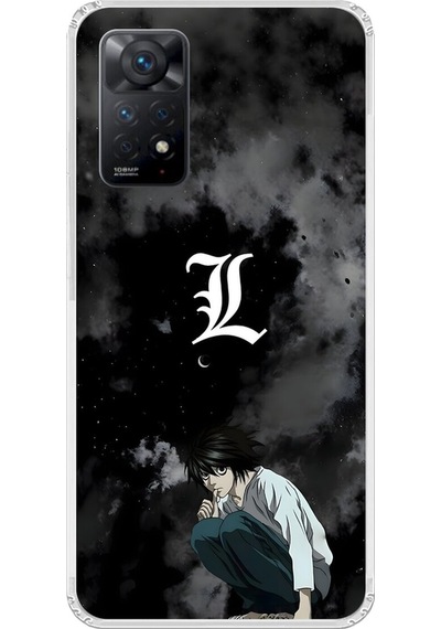 Xiaomi Redmi Note 11 Pro Uyumlu Şeffaf Kılıf Death Note 2 Tasarımlı