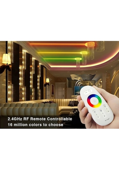 Dokunmatik Uzaktan Kumanda Led Rgb Kontrol Cihazı Dc 5-24v Karartma Dinamik Modu Diğer