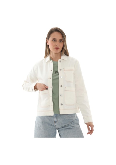 B0a5wrycm91-r Timberland Kempshıre Chore Jacket Kadın Ceket Beyaz B0a5wrycm91-r Beyaz