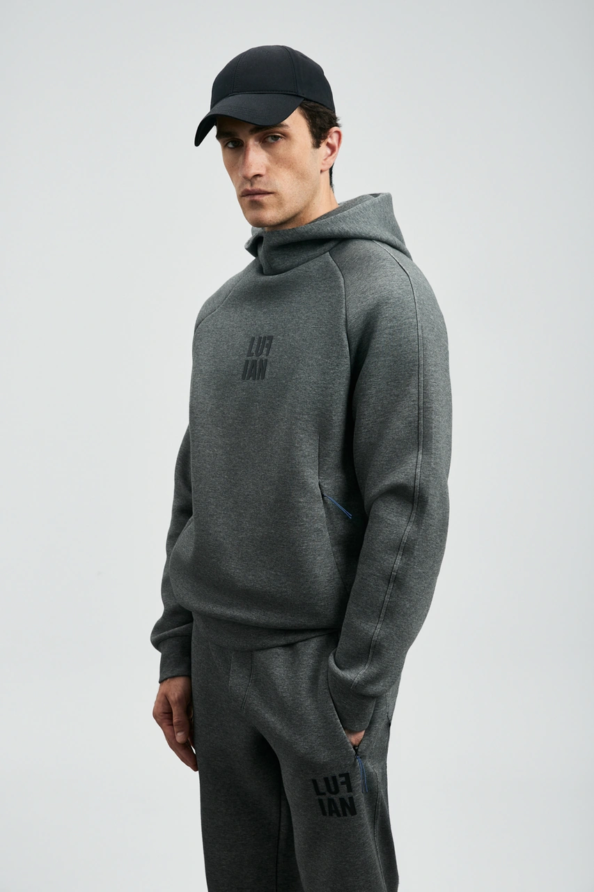 Lufian Snow Erkek Sweatshirt Antrasit Antrasit 112030183100110 Antrasit