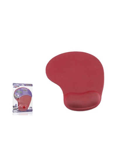 Nodar Nd1501k Jel Bilek Destekli Mouse Pad 190x230 Mm Kırmızı