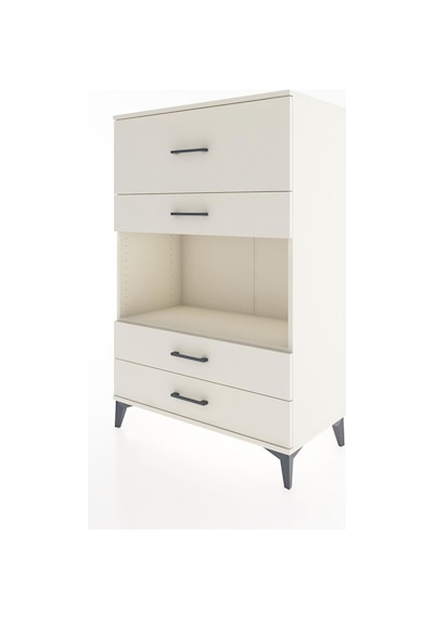 Hyperion Dolap Tek Raflı 4 Çekmeceli 88x44x134 Aytaşı-aytaşı Aytaşı