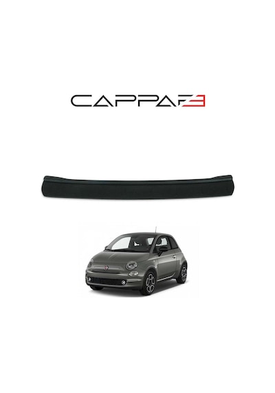 Fiat 500 Coupe 2016- Yılı Ve Sonrası Uyumlu Arka Tampon Eşiği Mat