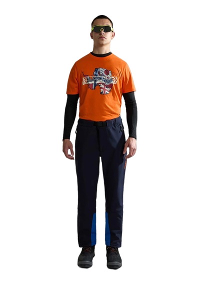 Napapijri S-gorfou Erkek T-shirt - Np0a4hfva001-18 Koyu Turuncu