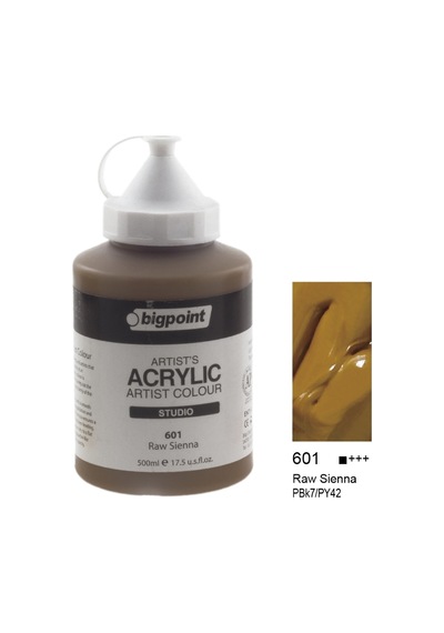 Bigpoint Akrilik Boya 500 Ml Raw Sienna 601 N11.33841