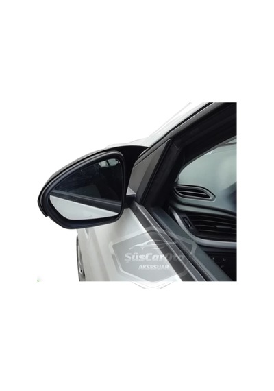 ŞüsCarOto Fiat Egea Batman Yarasa Ayna Kapağı Piano Black ABS Plastik