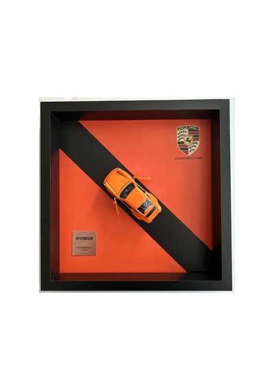 35 35cm 3d Çerçeveli Diecast Model Araba -shadowbox, 5 Cm Derin Çerçeveli, Ofis Dekorasyon 47375924