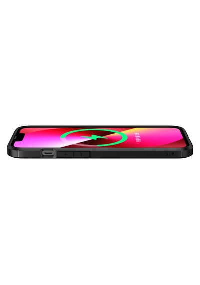 Apple Uyumlu iPhone 13 Mini Kılıf Zore Roll Kapak-Siyah