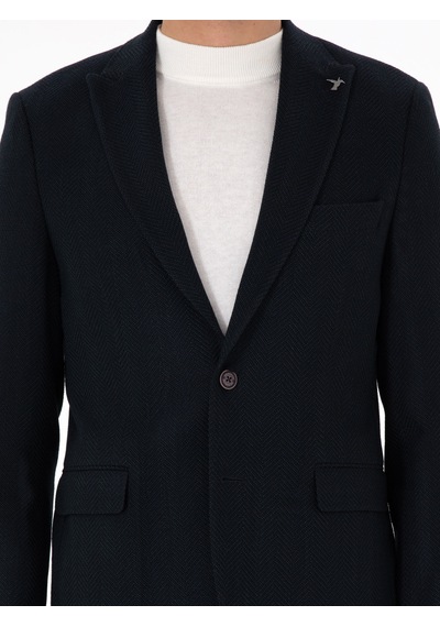 Cacharel Yeşil Slim Fit Ceket Yesıl