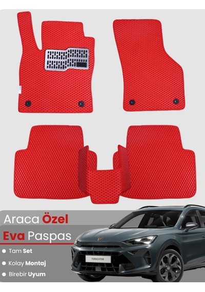 Cupra Formentor 2024-2025 Uyumlu Eva Paspas Tam Set Araca Özel,su Geçirmez,kolay Montaj 380