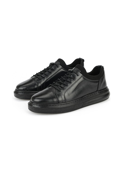 Ziya Erkek Hakiki Deri Sneaker 161423z79 Siyah 161423z79 000 40
