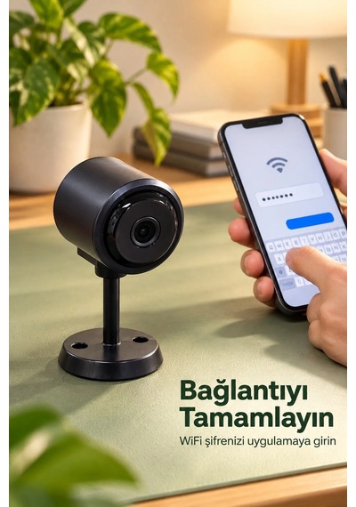 Ers Type C Girişli Wifi Güvenlik Kamerası