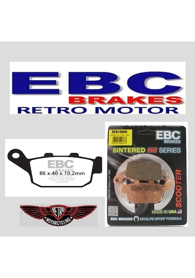 Ebc Sfa 140Hh Sınter Scooter Performans Balatası