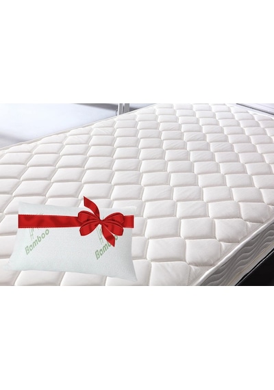 Uzunbebe 150X200 P.C Pearly Ortopedik Çift Kişilik Yaylı Yatak
