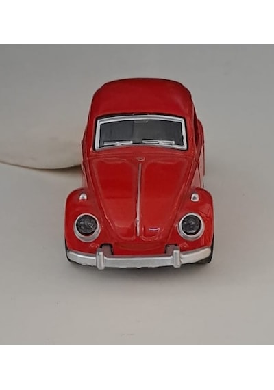 Osman Kızılkaya - Metal Çekbırak Wolksvagen Araba Kırmızı 4 Cm X 12 Cm 6636-18