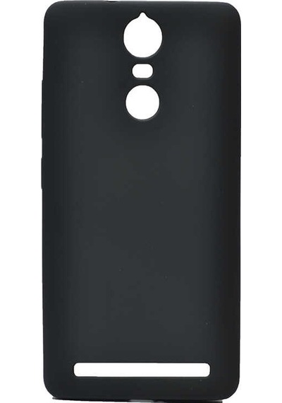 Lexroo Lenovo K5 Note Kılıf Premier Silikon Kılıf - Siyah
