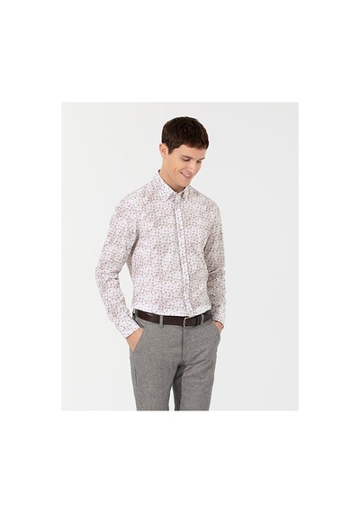 Pierre Cardin Slim Fit Uzun Kollu Gömlek 50259504-vr011 Çok Renkli