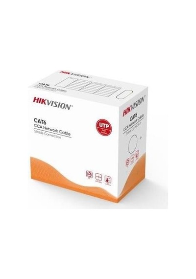 Hıkvısıon 23awg Gri 305m Cca Cat6 Ds-1ln6uu/cca O-std