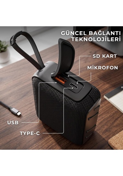 As-03 Taşınabilir Kablosuz Bluetooth 5.3 Hoparlör - 5w Güçlü Ses, 1200 Mah Batarya, Tws Çift Eşleştirme, Kumaş Kaplama, Usb & Tf Kart Girişli Mini Hoparlör Siyah As-03 Taşınabilir Kablosuz Bluetooth 5.3 Hoparlör - 5w Güçlü Ses, 1200 Mah Batarya, Tws Çift Eşleştirme, Kumaş Kaplama, Usb & Tf Kart Girişli Mini Hoparlör Siyah
