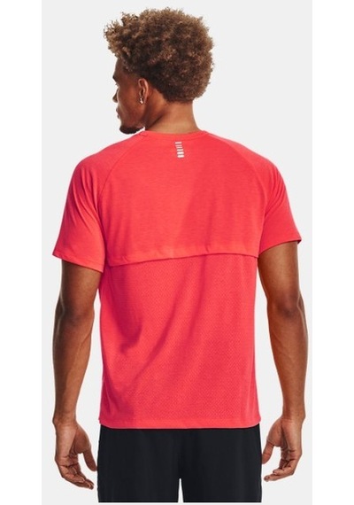 Under Armour Erkek Ua Streaker Koşu Kısa Kollu 1361469-628 Kırmızı
