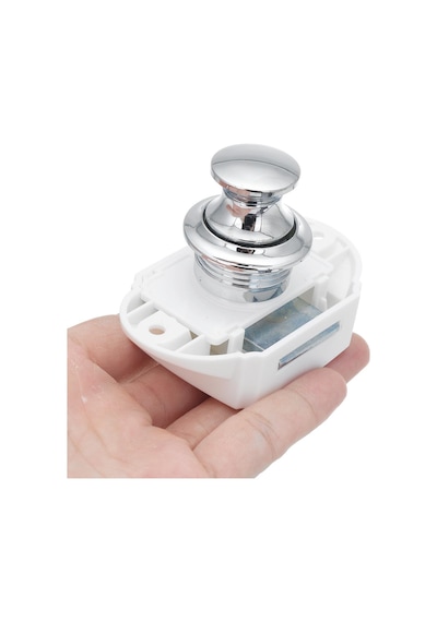 Tekne Karavan Basmalı Dolap Kulbu Dolap Kilidi Bas - Çek 26 MM