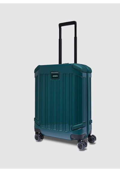 Piquadro Yeşil Çekçekli Sert Valiz Bv4425pop/ve Kabin