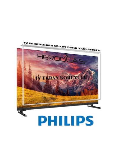 Philips Uyumlu 55pus8508 55inç Tv Ekran Koruyucu