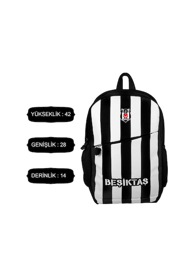 Beşiktaş Çubuklu Okul Sırt Çantası 3 Bölmeli Diğer