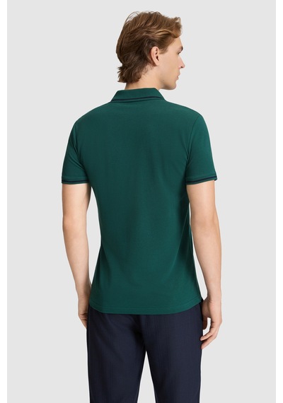U.S. Polo Assn. U.s. Polo Assn. Erkek Koyu Yeşil Tişört Basic 50326975-vr079 Koyu Yesıl