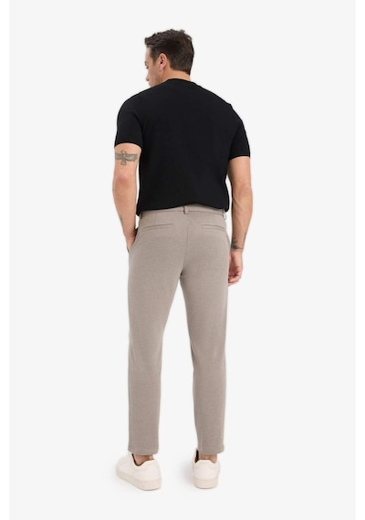 Defacto Jogger Fit Cepli Esnek Kumaş Düz Paça Pantolon T6317az25aubg404 Bej