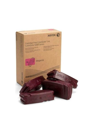 Xerox ColorQube 9201-108R00838 Kırmızı Katı Mürekkep 4Lü