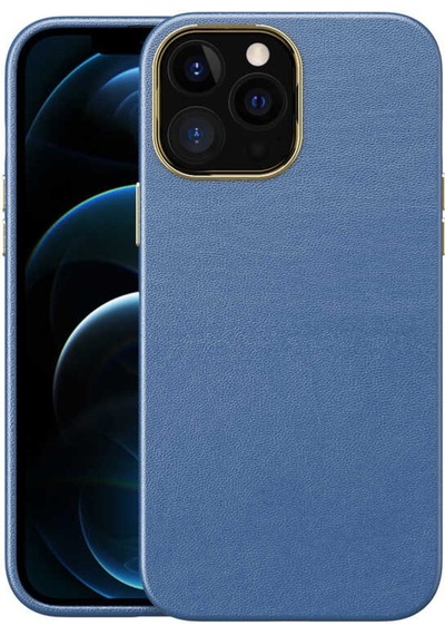 Apple Uyumlu iPhone 12 Pro Max Kılıf Zore Natura Suni Deri Kılıf
