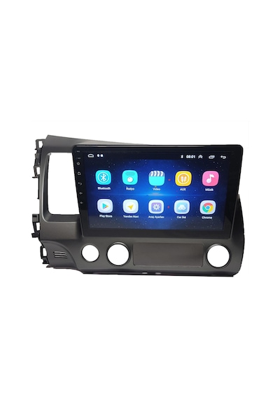 Honda Civic Fd6 2006-2012 10.1'' 6gb Ram 64gb Hafıza 8 Çekirdek Carplay Kamera Android Multimedya 9"