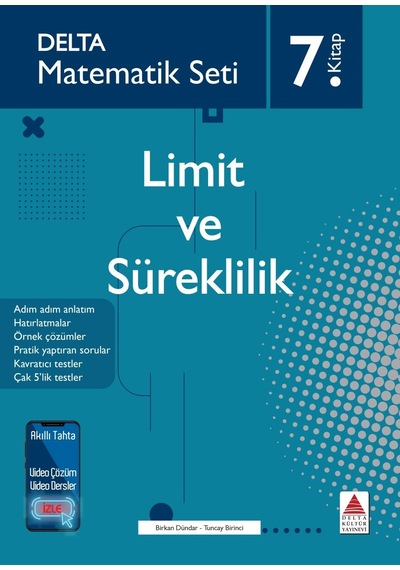 Delta Kültür Matematik Seti 7 Limit ve Süreklilik