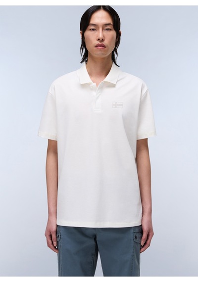 Napapijri Napapıjrı Beyaz E-sorano Ss Erkek T-shirt Np0a4ıdc2061
