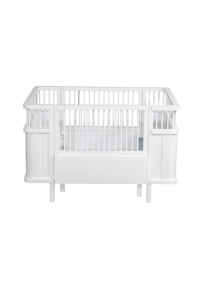 Mdf Beşik, Trend Büyüyen Beşik 130x90 + 1 Comfort Yatak Beyaz