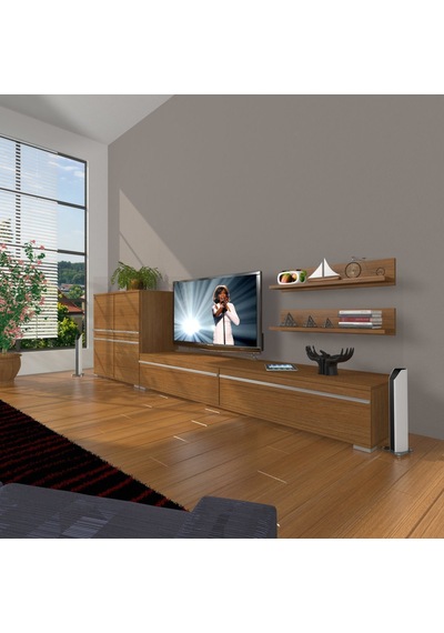 Decoraktiv Eko On Mdf Std Tv Ünitesi Tv Sehpası Ceviz