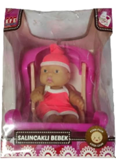 Oyuncak Bebek Salıncaklı Sallanan Et Bebek Efe 18 Cm N0 7